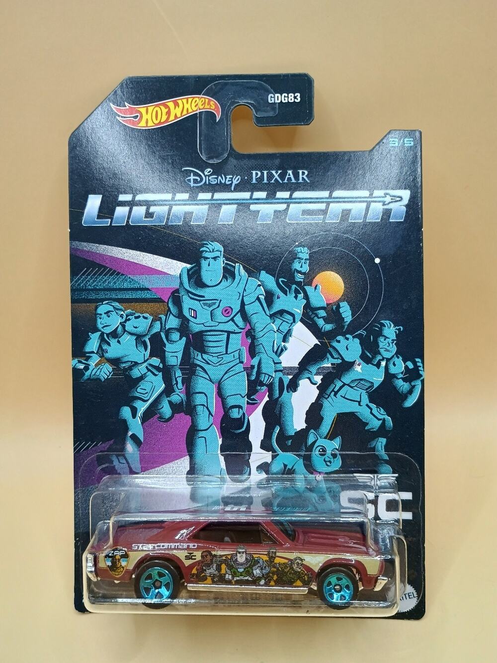 Hot Wheels Disney Pixar Light Year 3/5 ‘67 Chevelle SS 396 Die-cast 1:64 Car NIP